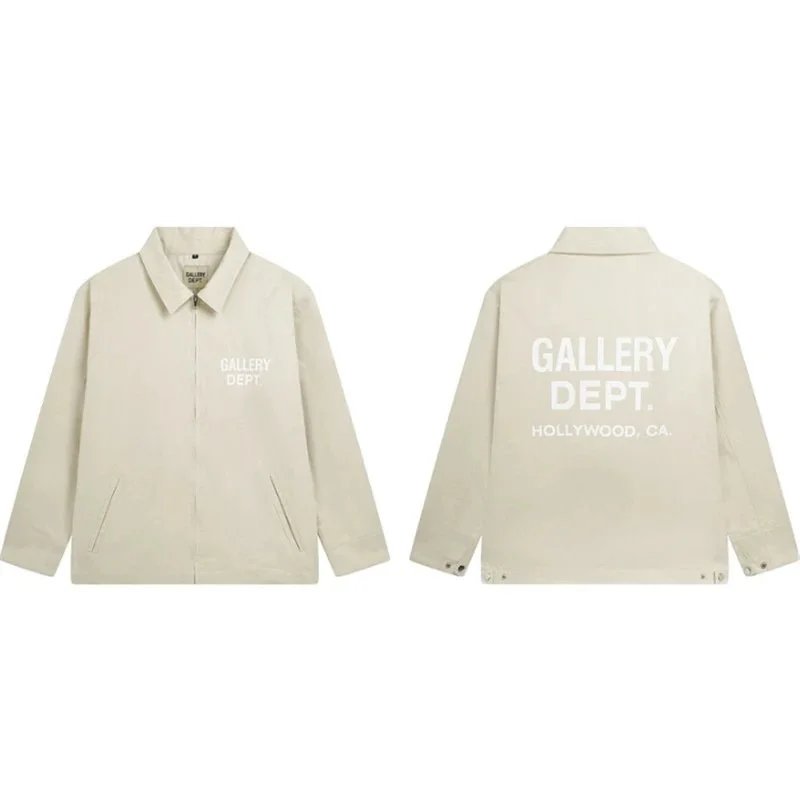 Produktbild von Gallery Dept. Jackets Logo-print zip-up coach jacket