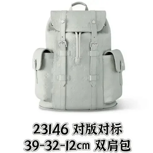 Louis Vuitton Backpacks Flap-top backpack with buckle straps and side pockets product detail image 3