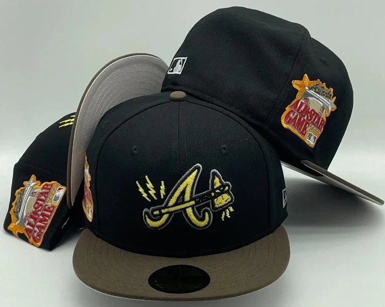 New Era Hats 59FIFTY Atlanta Braves fitted flat-brim cap — Figure 18