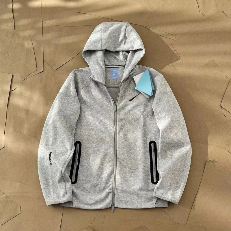 Nike Tracksuits NOCTA FD8454 Hooded Zip-Up Tracksuit — Gray FD8454 jacket