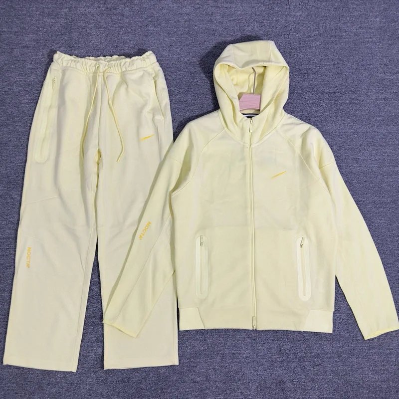 Nike Tracksuits NOCTA FD8454 Hooded Zip-Up Tracksuit — Yellow FD8454 set