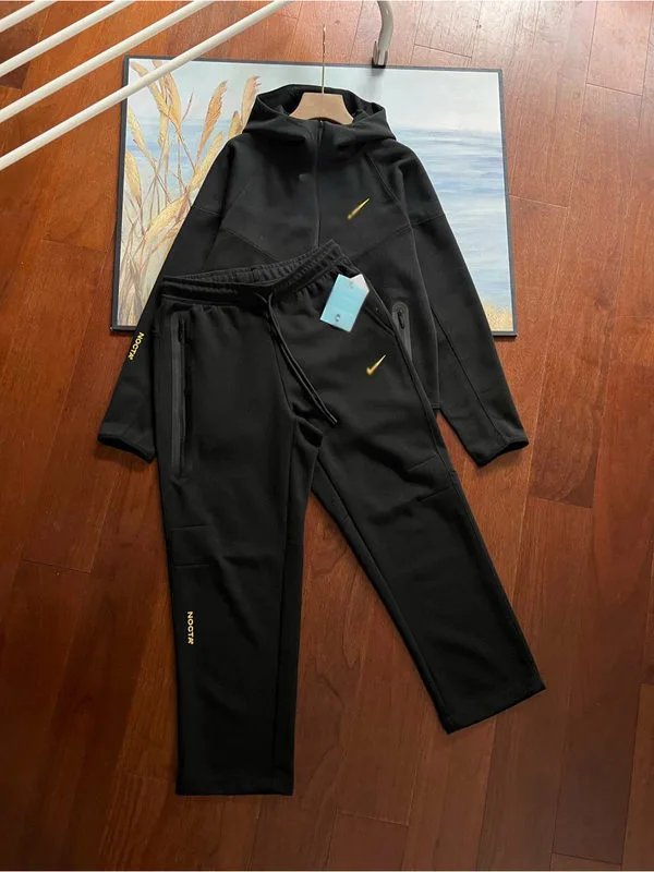 Nike Tracksuits NOCTA FD8454 Hooded Zip-Up Tracksuit — Black FD8454 set