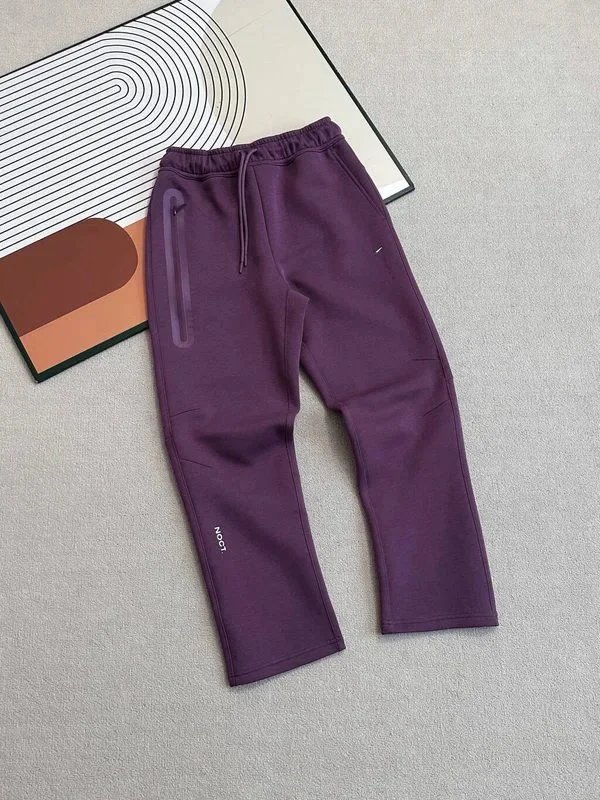Nike Tracksuits NOCTA FD8454 Hooded Zip-Up Tracksuit — Dark purple pants
