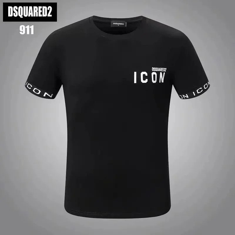 Dsquared2 Graffiti Print Black Multicolor T-Shirt product detail 15 in Litbuy spreadsheet finds