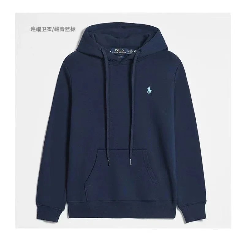 3-Pullover Navy with Light Blue Logo