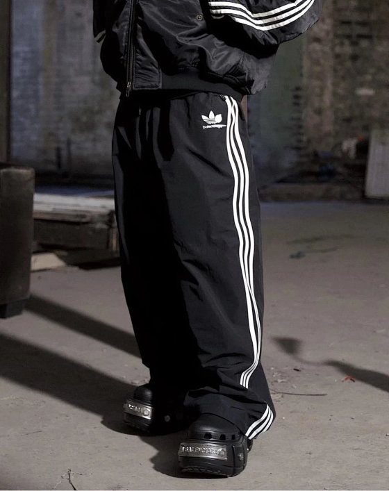 Nylon Pants Loose Contour Sweatpants Casual Trousers-MLMLSPTS0505