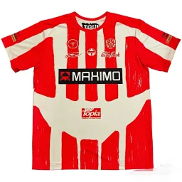 thumbnail for Hip Hop Mesh Cloth Short Sleeve T-Shirt Men's and Women's Versatile Sports Trend - MLMLSPTS0303