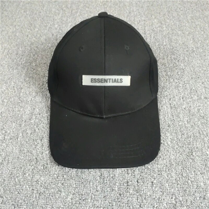 Casual Baseball Cap Cotton Blend Unisex Hat Ecru - Gallery Image 2 - Detailed View