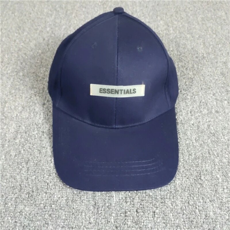 Casual Baseball Cap Cotton Blend Unisex Hat Ecru - Gallery Image 3 - Detailed View