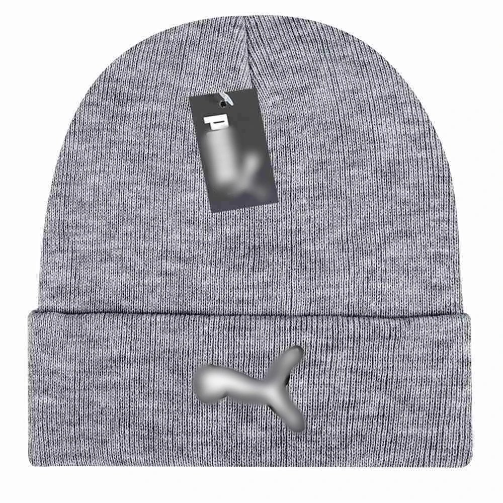 Winter Knit Beanie Hat Outdoor Sport Cap - Navy - Gallery Image 4 - Detailed View