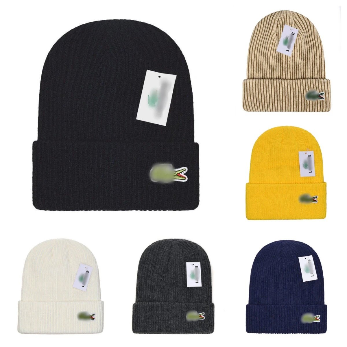 Winter Knit Beanie Warm Hat Unisex, Forest Green - Gallery Image 1 - Detailed View