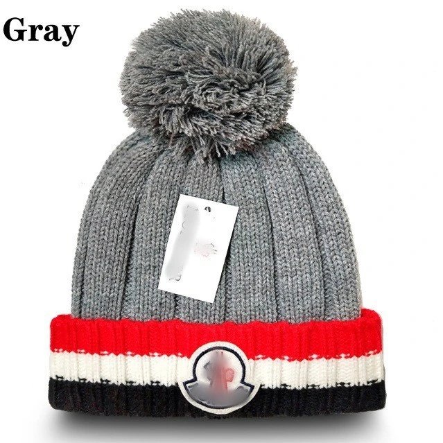 Winter Knit Beanie Warm Pom Pom Hat - Buff - Gallery Image 3 - Detailed View