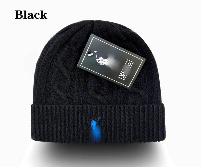 Knit Beanie Warm Winter Hat Unisex Heather - Ralph Lauren - Cnfans - $10.16
