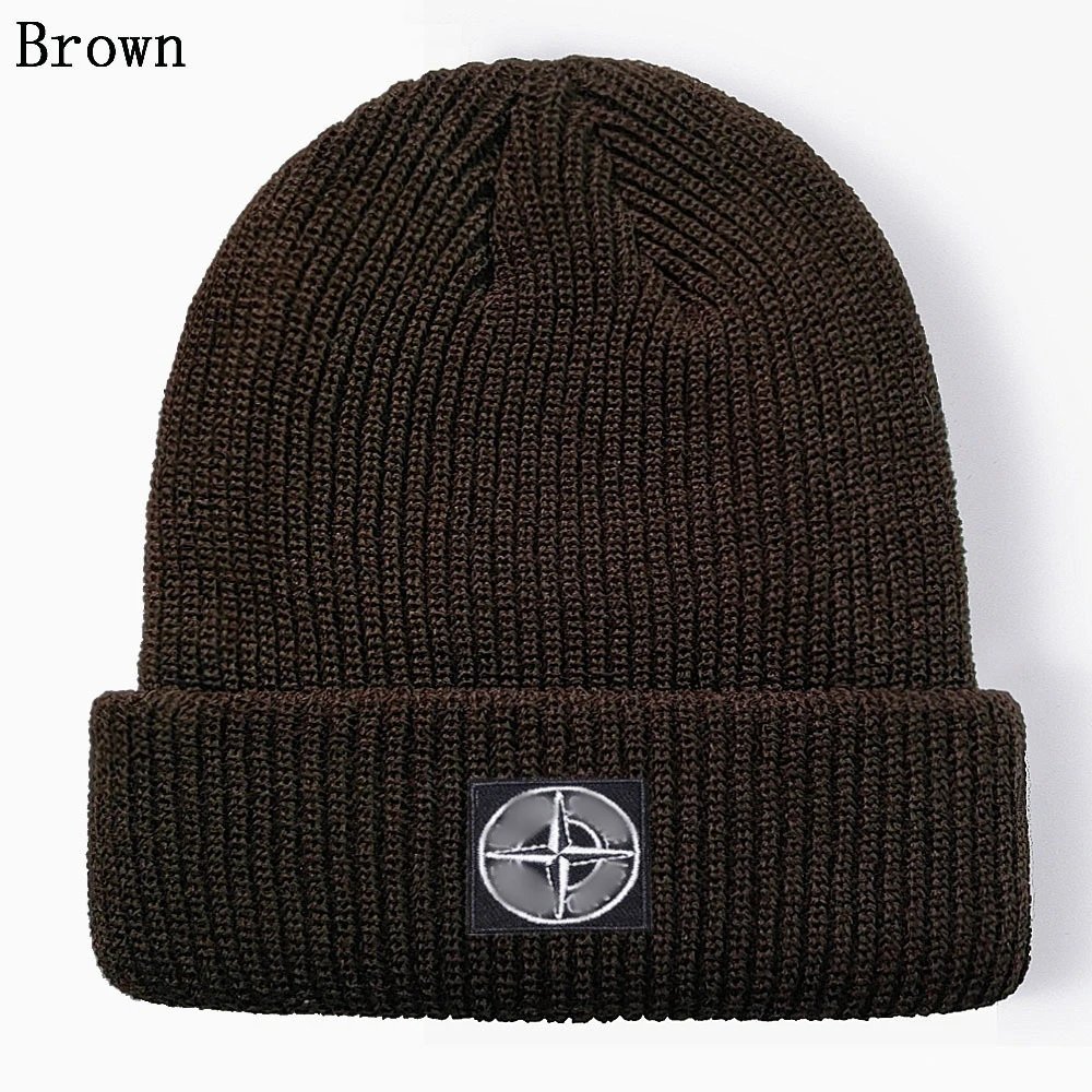 Casual Knit Skull Cap Hip Hop Beanie – Sky Blue - Stone Island - Cnfans - $10.16