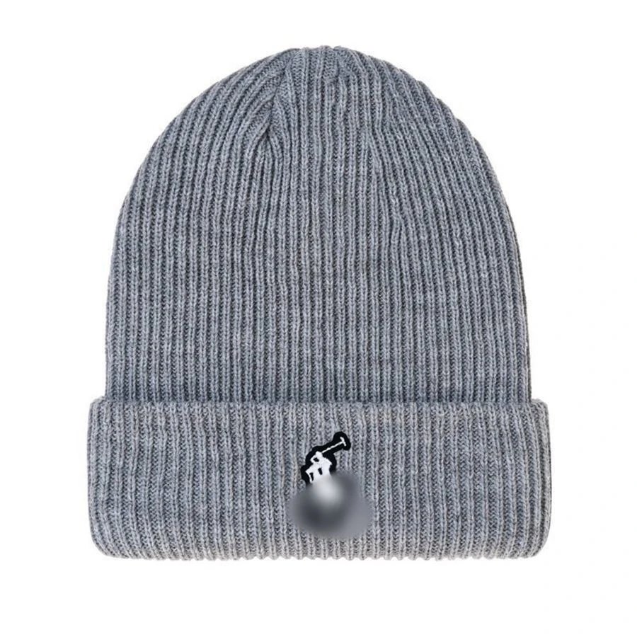 Winter Knit Beanie Warm Hat Casual Gray - Other - Cnfans - $10.16
