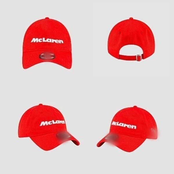 Racing F1 Car Baseball Cap Sunshade Hats Scarlet - Other - Cnfans - $10.16
