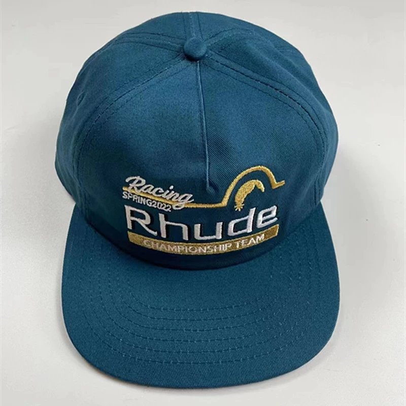 Rhude Letter Baseball Cap Multicolor - Gallery Image 3 - Detailed View