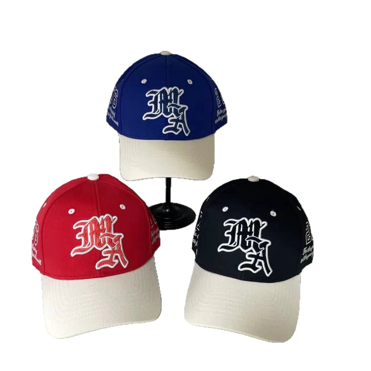 Amiri Colorblock Embroidered Cap Multicolor - Gallery Image 5 - Detailed View