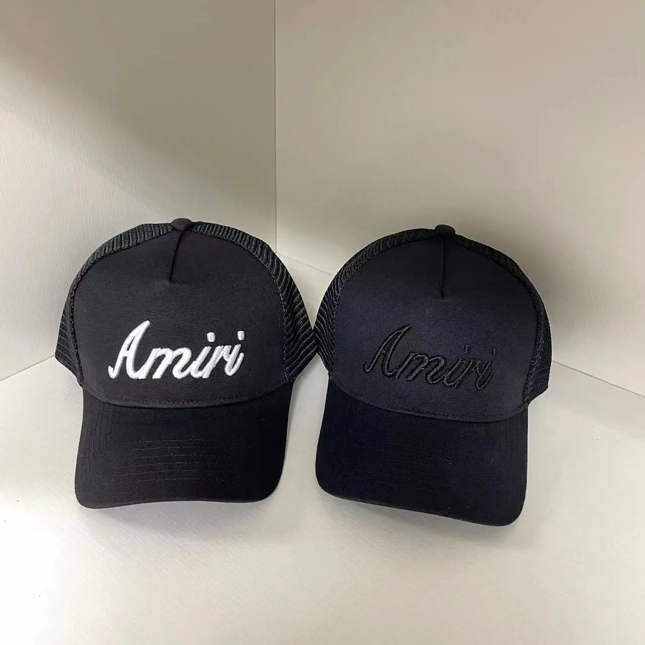 Amiri Embroidered Baseball Cap Black - High Quality Product Image - Cnfans