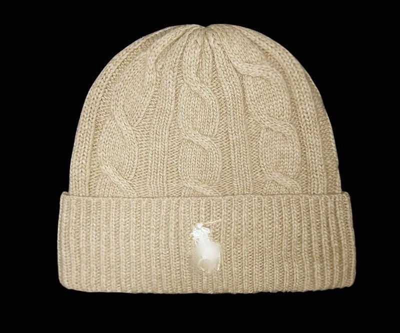 Classic Knit Beanie Winter Hat,Neutral - Ralph Lauren - Cnfans - $10.16