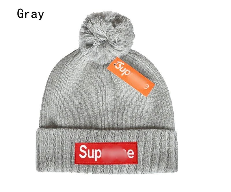 Winter Knit Beanie Hat Street Style, Graphite - High Quality Product Image - Cnfans