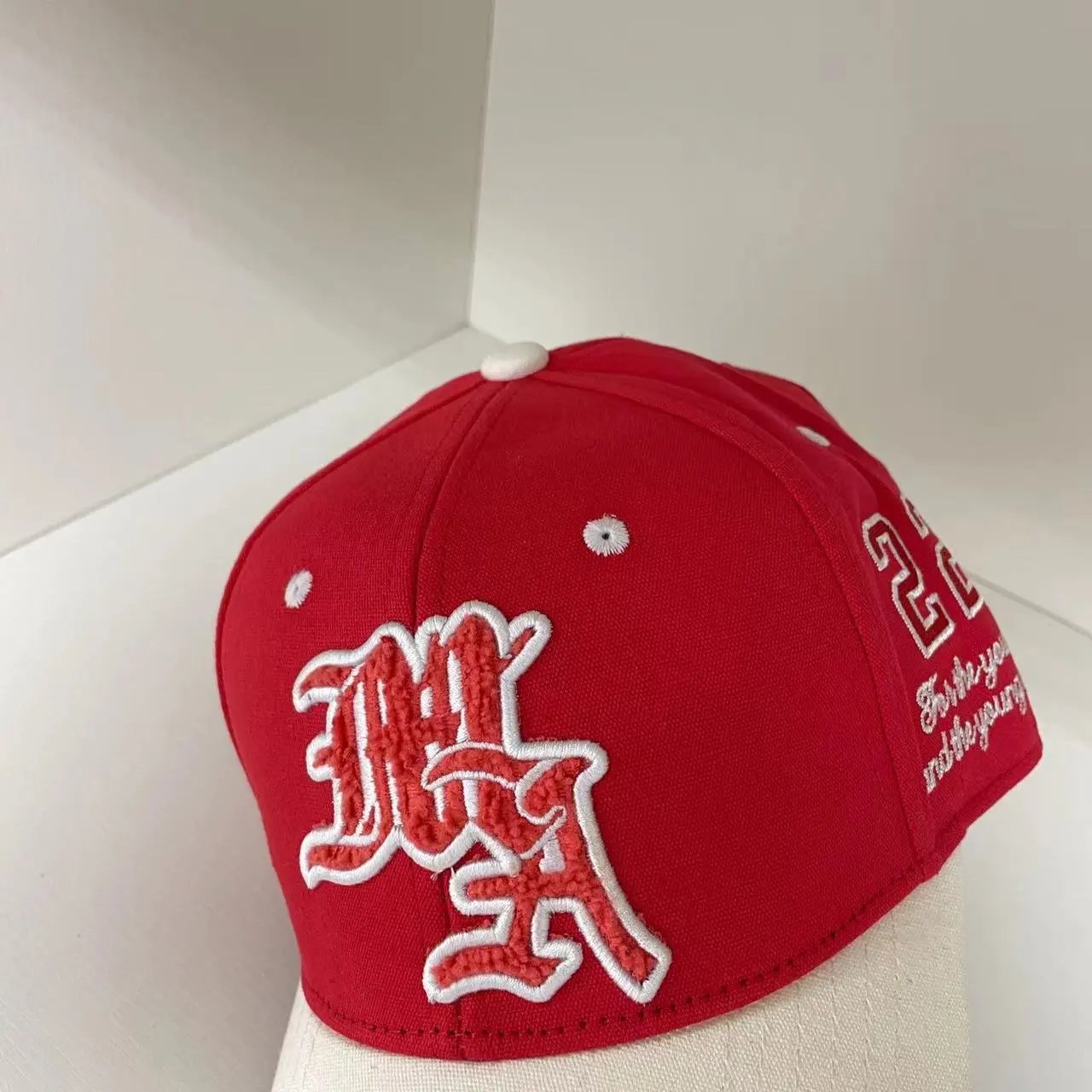 Amiri Colorblock Embroidered Cap Multicolor - Gallery Image 2 - Detailed View