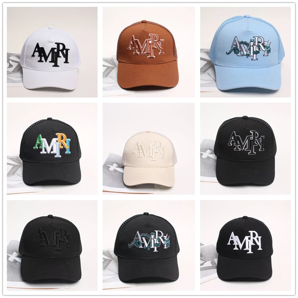 Amiri Embroidery Cap Multicolor - High Quality Product Image - Cnfans