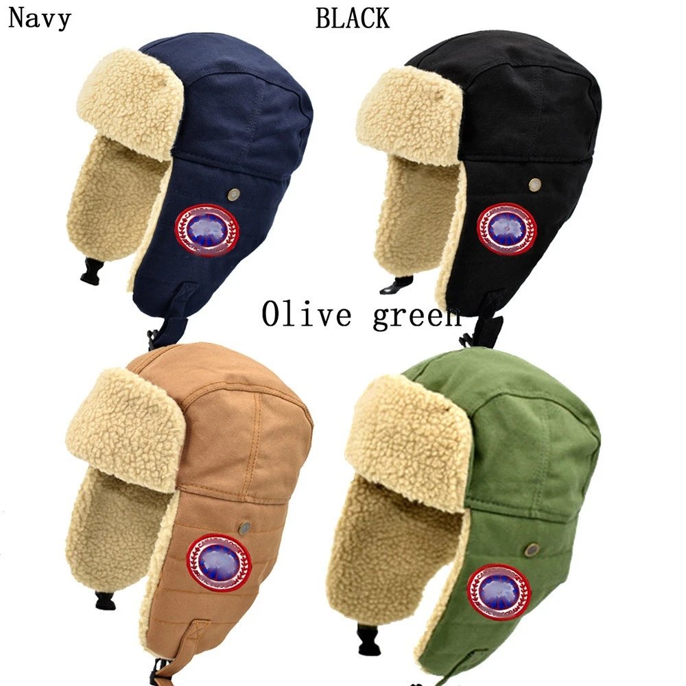 Winter Warm Faux Fur Ushanka Trooper Hat - Taupe - Gallery Image 1 - Detailed View