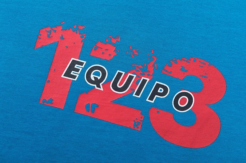 Street Graffiti Tee Azure - Gallery Image 12 - Detailed View