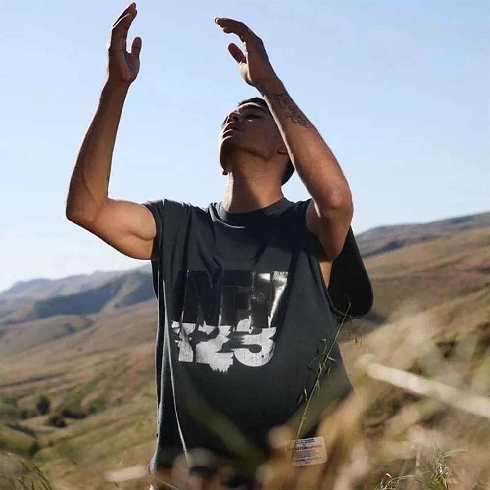 FOG x RRR123 Multi-Color Vest Tee - Gallery Image 9 - Detailed View