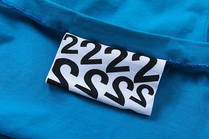 Street Graffiti Tee Azure - Gallery Image 6 - Detailed View