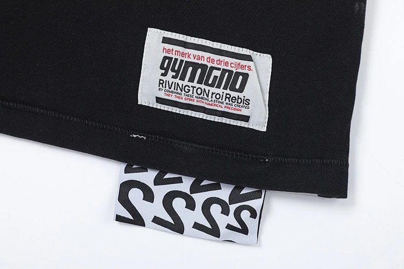 Graphic Crewneck Tee Charcoal - Gallery Image 9 - Detailed View