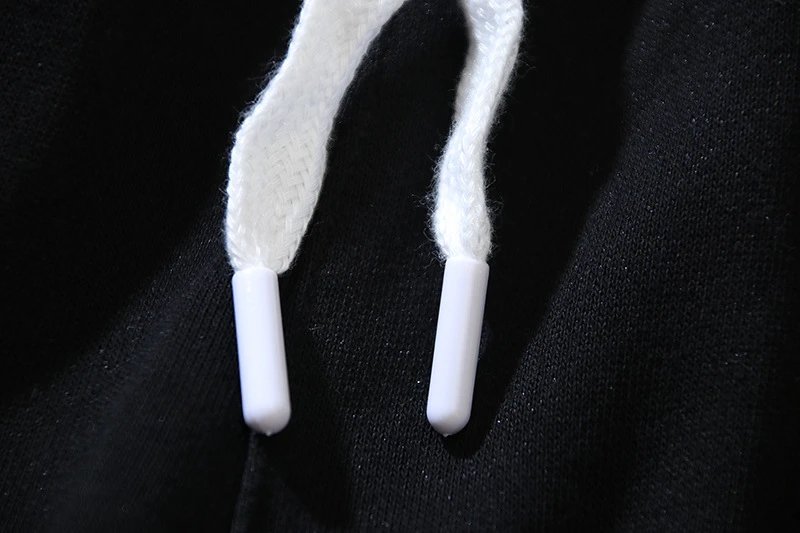 Abstract Print Unisex Shorts Ebony - Gallery Image 11 - Detailed View