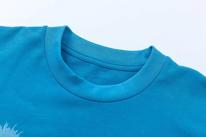 Street Graffiti Tee Azure - Gallery Image 3 - Detailed View