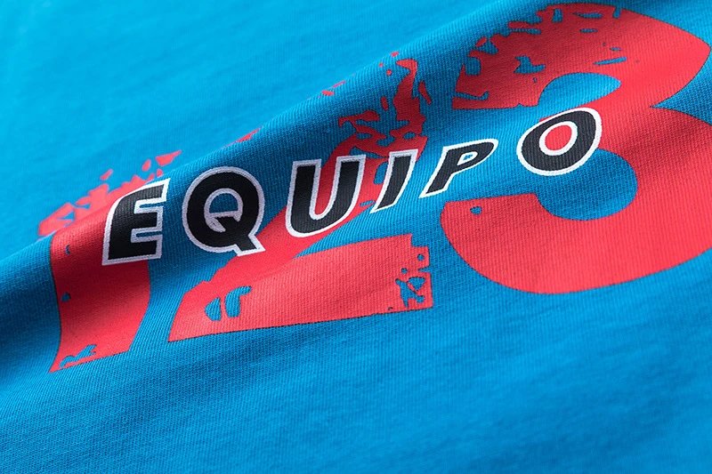 Street Graffiti Tee Azure - Gallery Image 10 - Detailed View