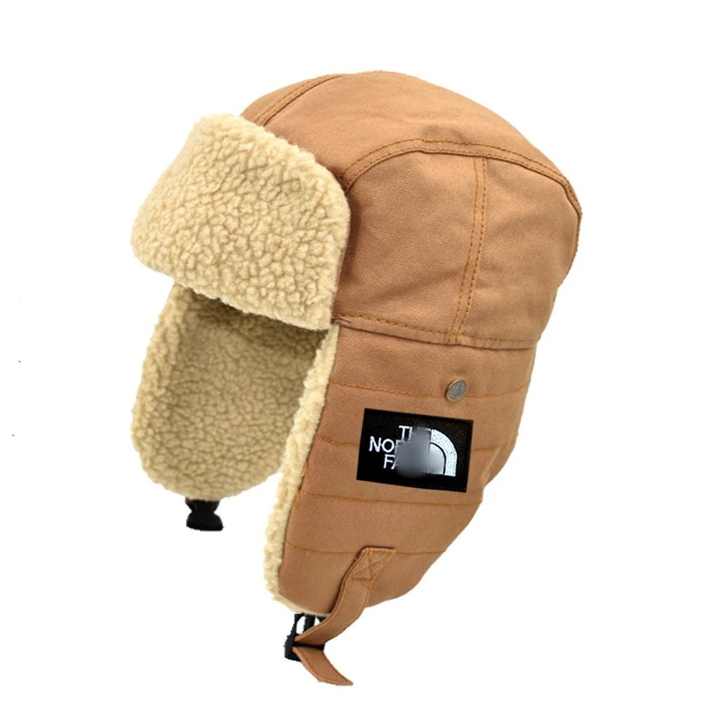 Winter Fleece Ushanka Trooper Hat Warm Earflap Trapper - Taupe - Other - Cnfans - $11.45