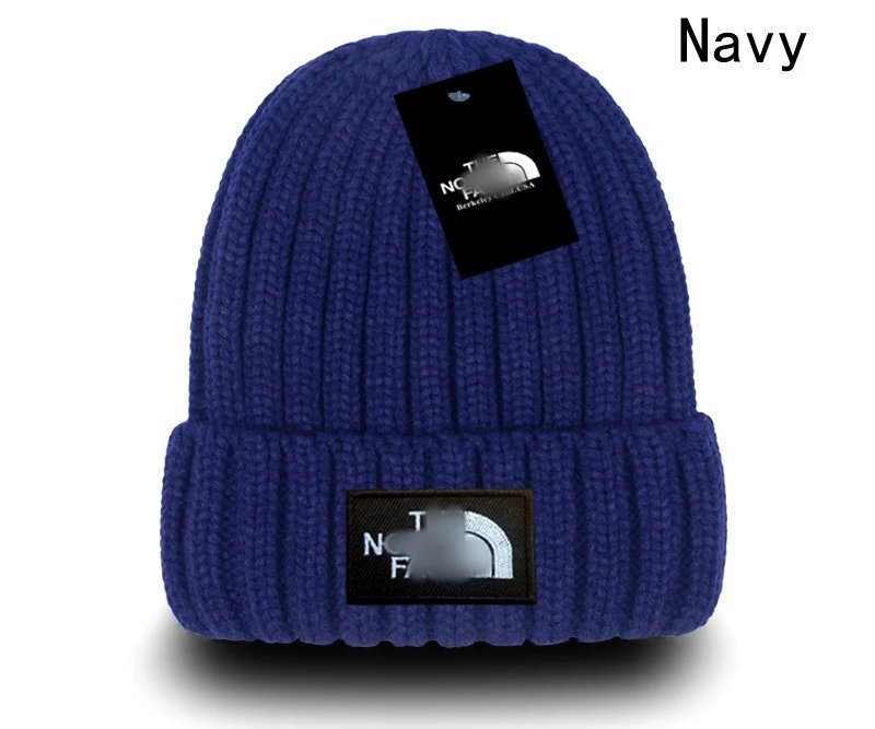 Casual Knit Winter Beanie Hat Ear Warmer Indigo - The North Face - Cnfans - $10.16