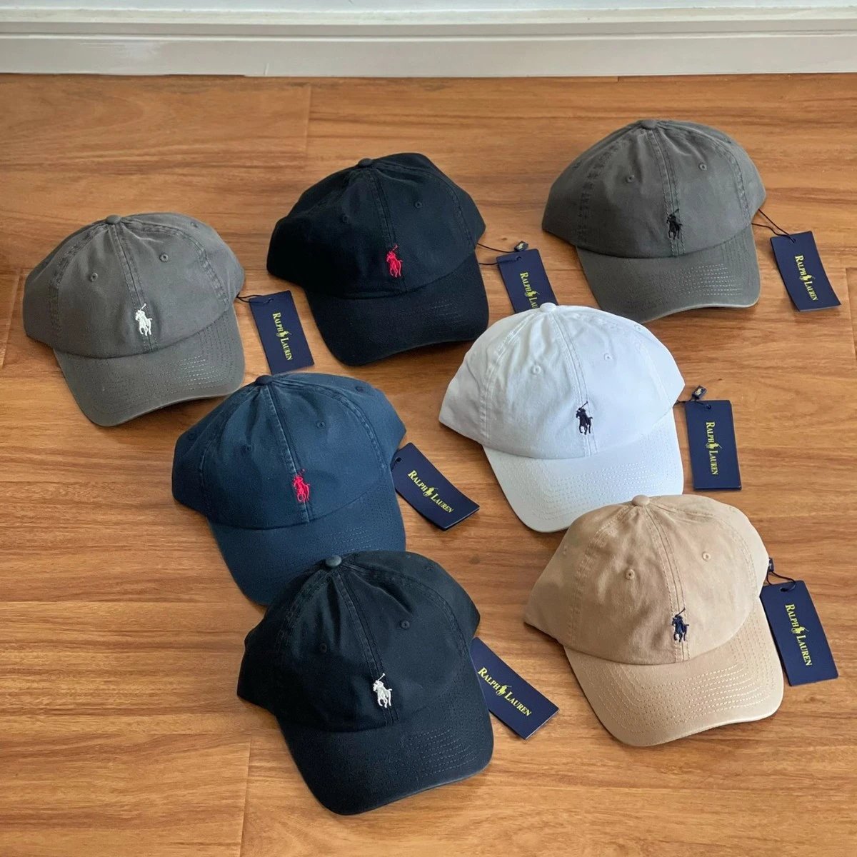 Ralph Lauren Washed Cap Multicolor - Gallery Image 4 - Detailed View