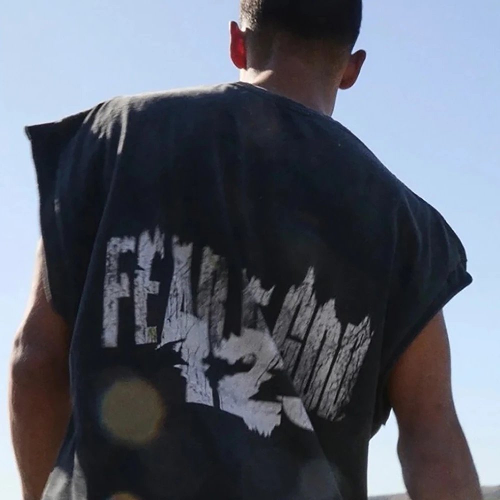 FOG x RRR123 Multi-Color Vest Tee - Gallery Image 8 - Detailed View