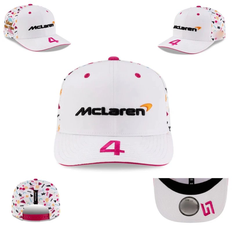 Racing Baseball Cap Embroidered Hat, Chartreuse - Other - Cnfans - $10.16