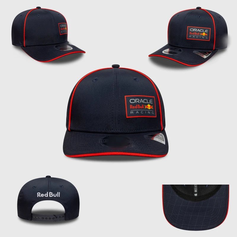 Racing Baseball Cap Fashion Visor Hat Crimson - Other - Cnfans - $10.16