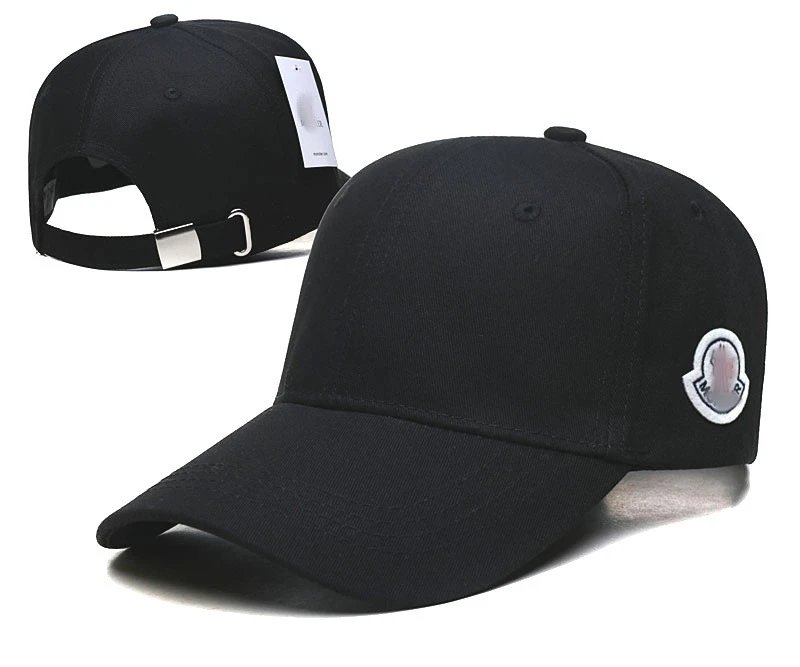 Unisex Korean Style Sun Protection Baseball Cap Jet Black - Moncler - Cnfans - $10.16