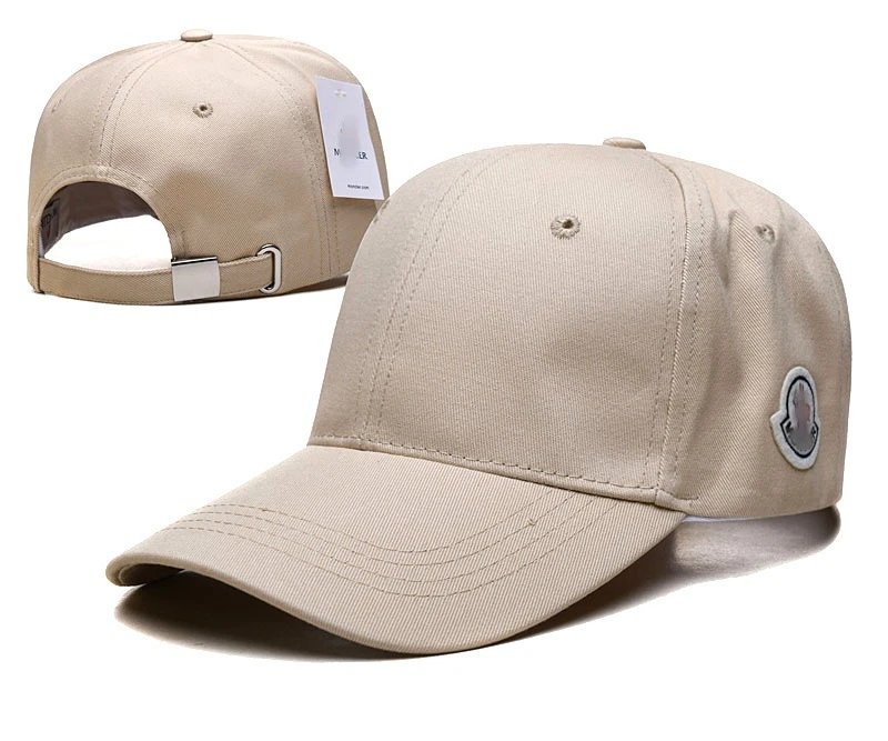 Unisex Korean Style Sun Protection Baseball Cap Beige - Moncler - Cnfans - $10.16