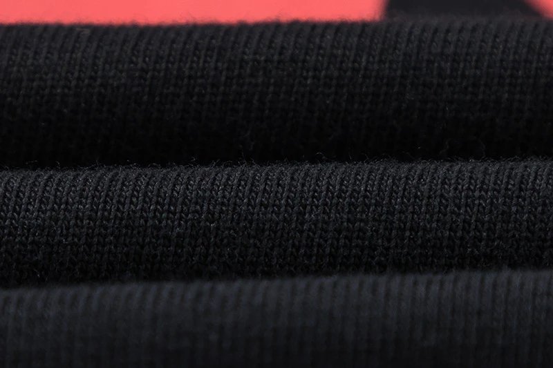 Graphic Crewneck Tee Unisex Midnight Black - Gallery Image 6 - Detailed View