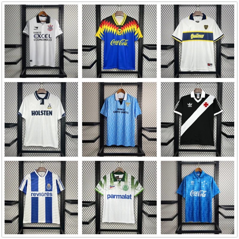 Retro Soccer Jersey Collection Multicolor - High Quality Product Image - Cnfans