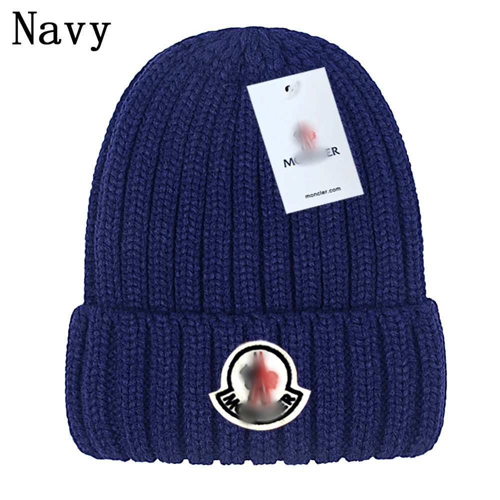 Ribbed Knit Winter Beanie Warm Hat Unisex Ivory White - Gallery Image 5 - Detailed View