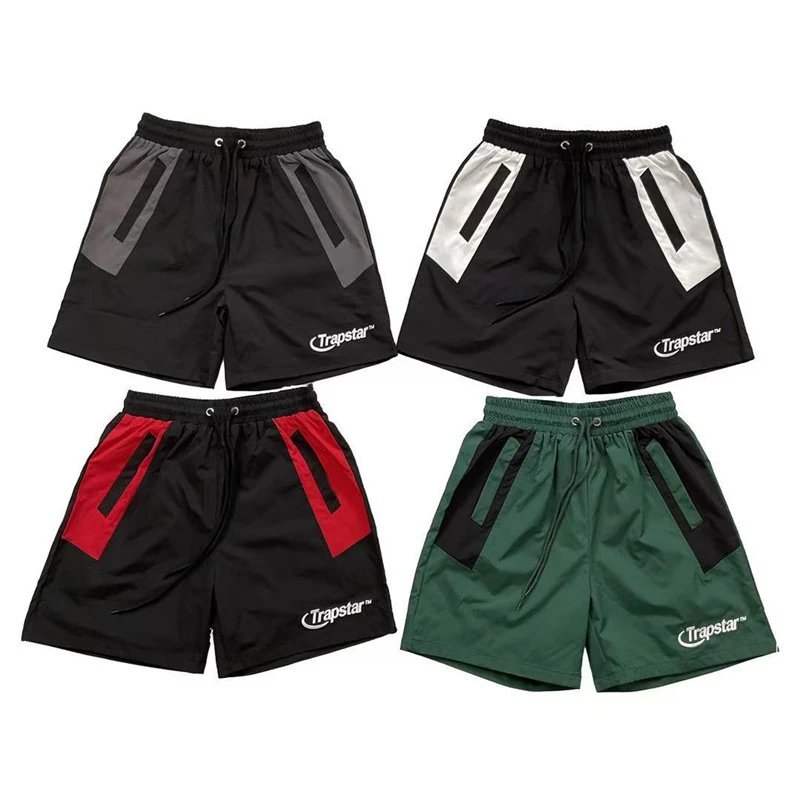 Trapstar Logo Shorts Multicolor - Gallery Image 5 - Detailed View