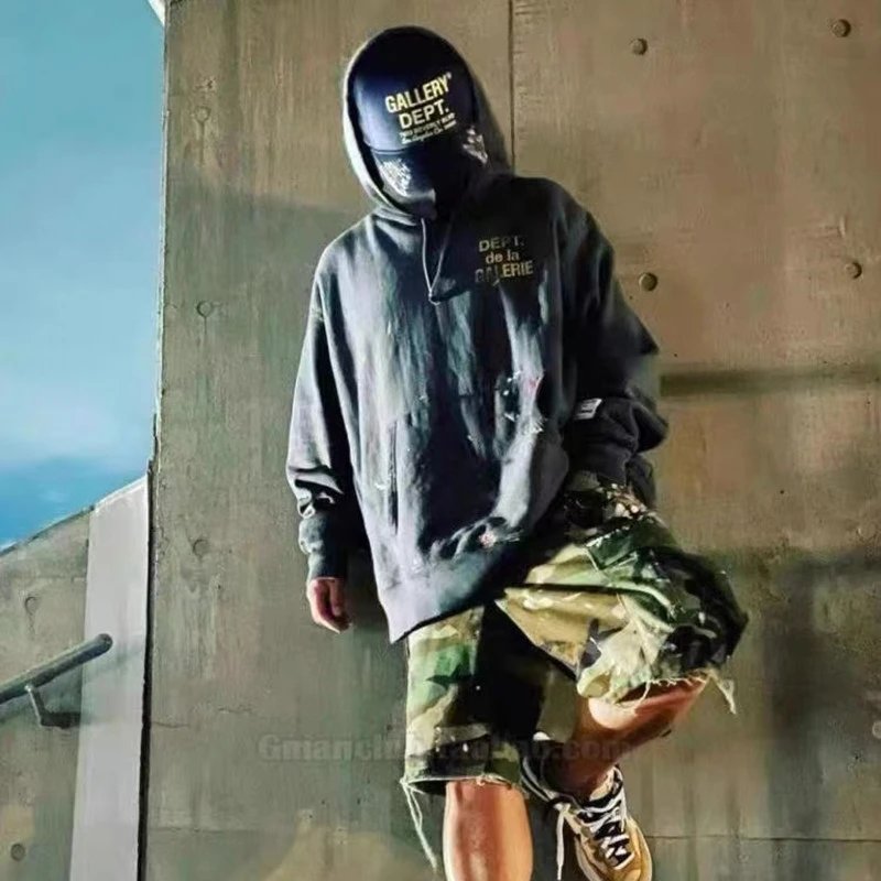 Graffiti Baseball Cap Navy - Gallery Image 2 - Detailed View