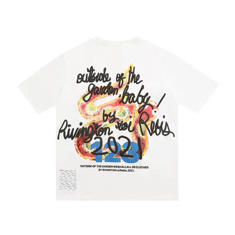 RRR123 Rainbow Graffiti T-Shirt, Multicolor - Gallery Image 3 - Detailed View