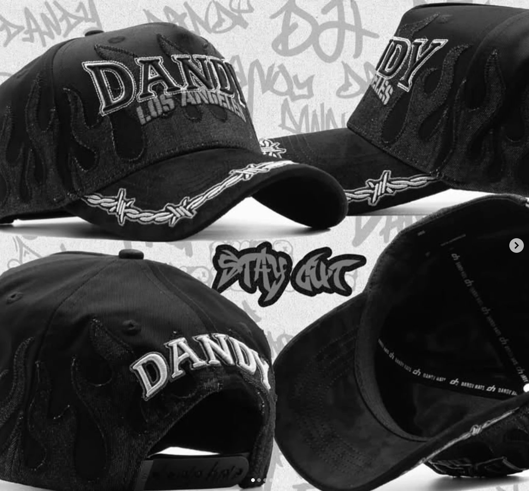 Embroidered Baseball Cap Street Style Onyx - Gallery Image 15 - Detailed View